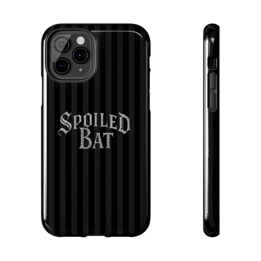 Spoiled Bat Tough Phone Case — Gothic Black Protective Phone Cover