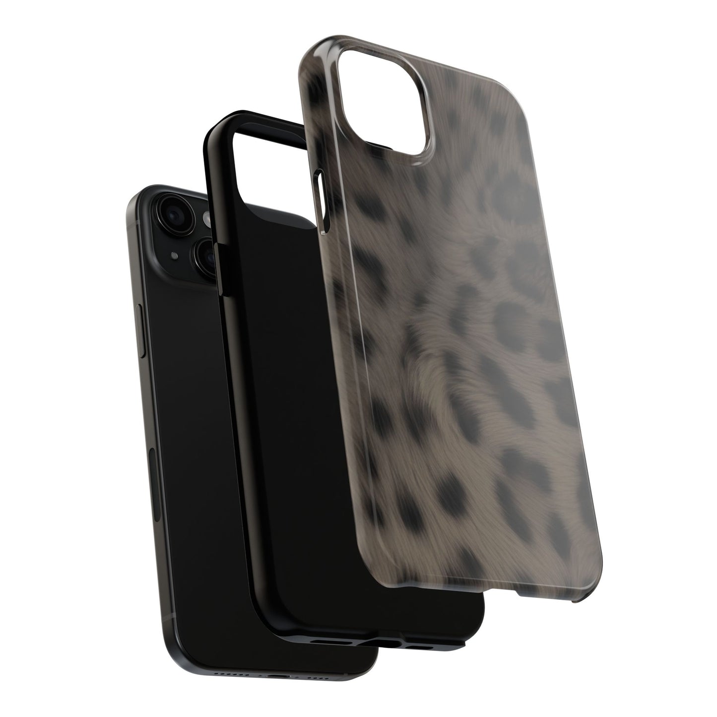Leopard Print Tough Phone Case — Animal-Print Phone Cover