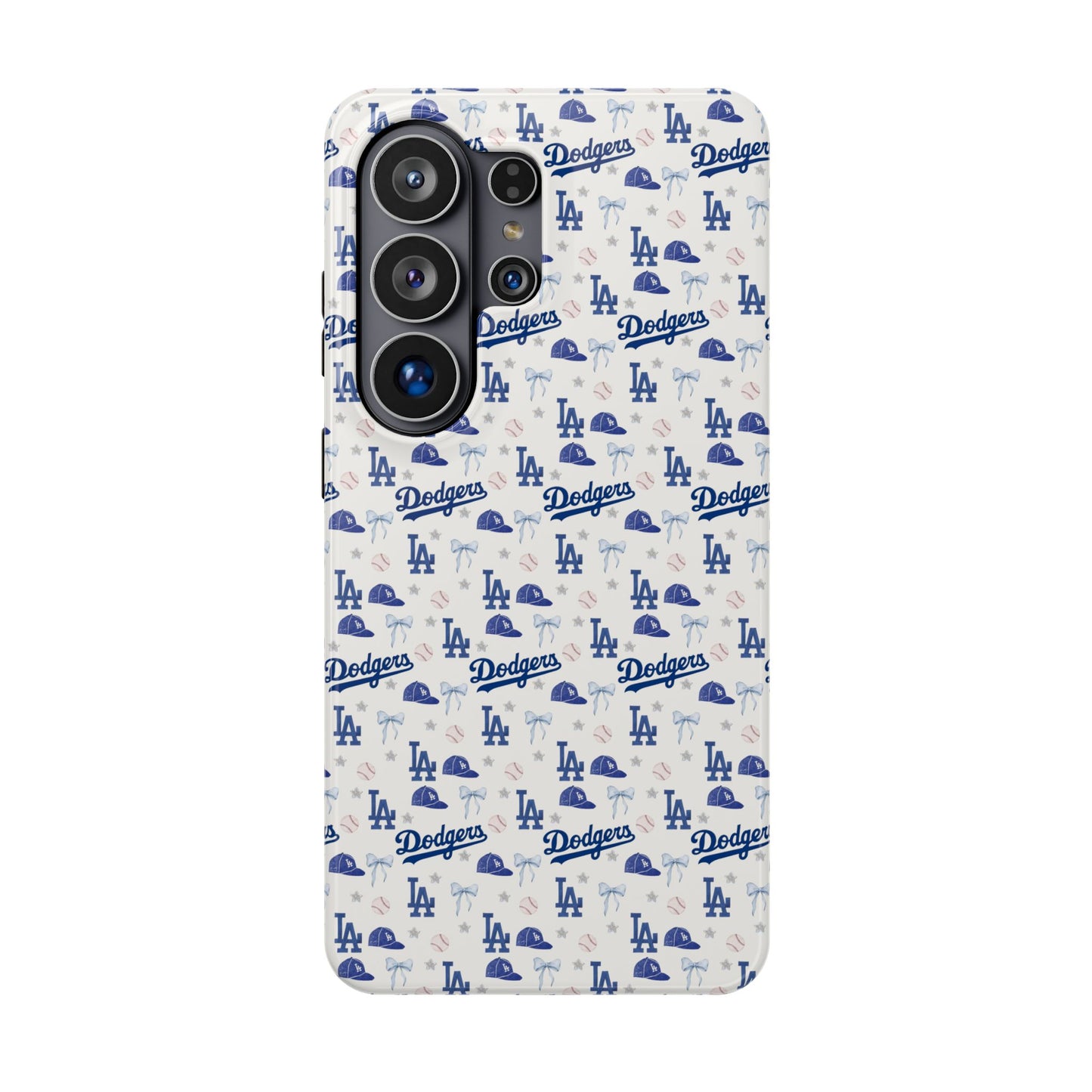 Los Angeles Dodgers Pattern Magnetic Impact-Resistant Phone Case
