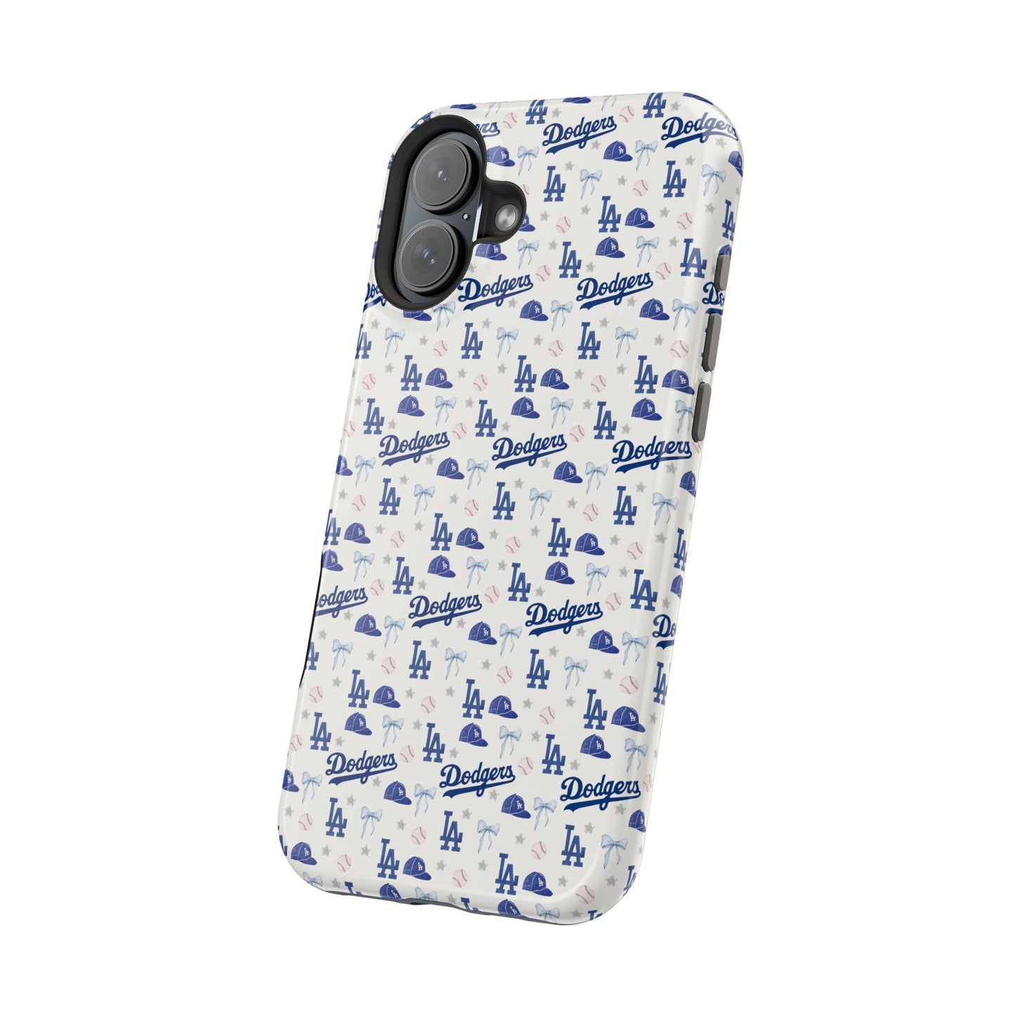 Los Angeles Dodgers Pattern Magnetic Impact-Resistant Phone Case