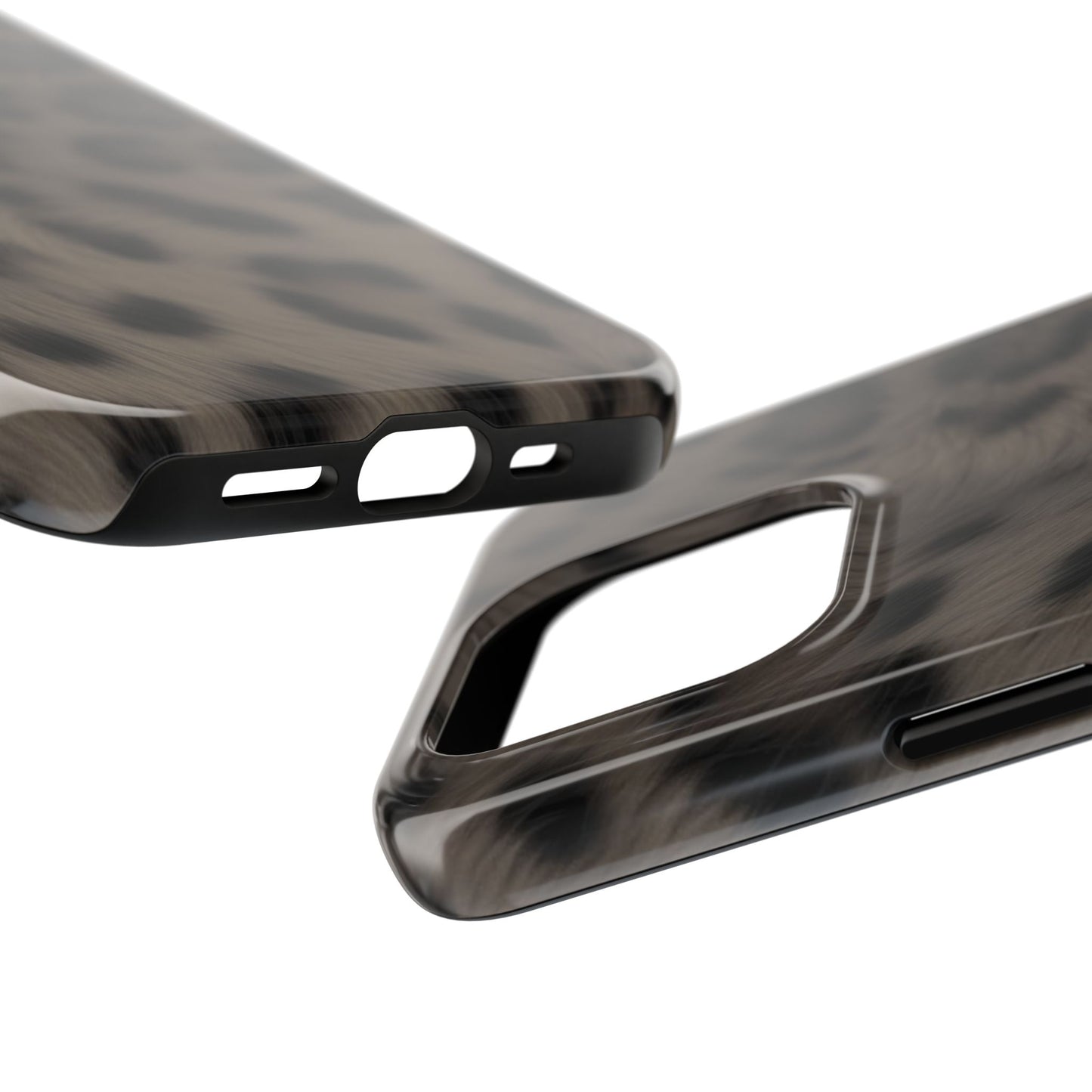 Leopard Print Tough Phone Case — Animal-Print Phone Cover