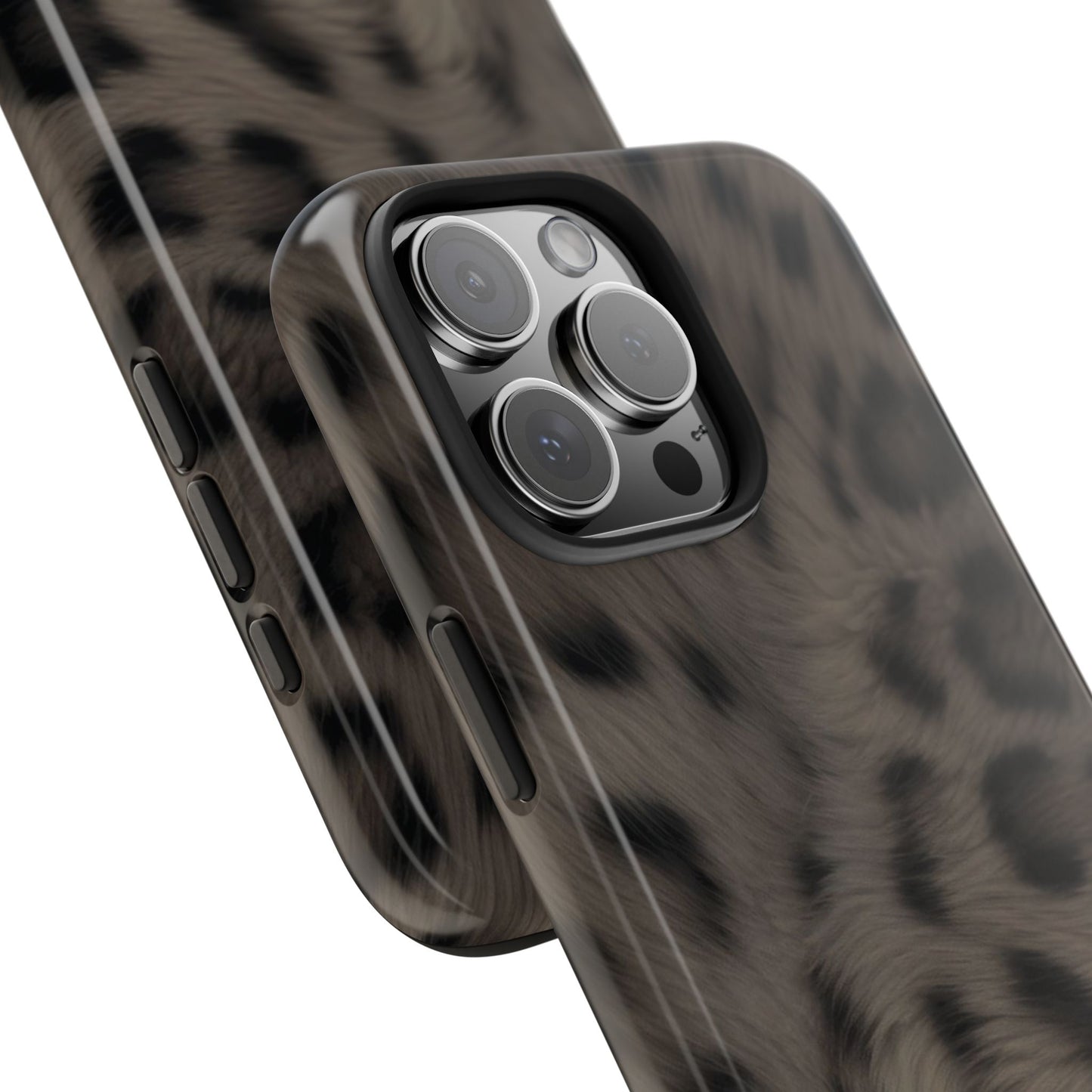 Leopard Print Tough Phone Case — Animal-Print Phone Cover