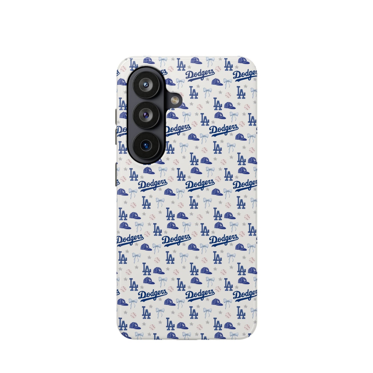 Los Angeles Dodgers Pattern Magnetic Impact-Resistant Phone Case