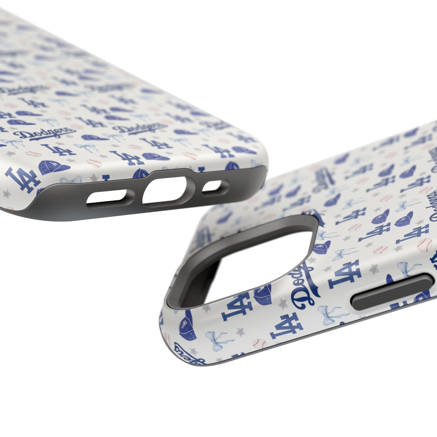 Los Angeles Dodgers Pattern Magnetic Impact-Resistant Phone Case