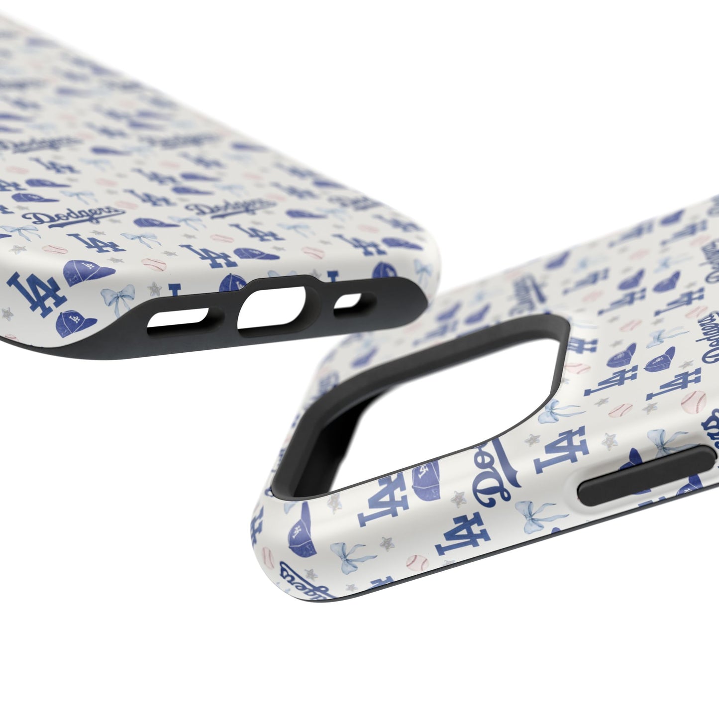 Los Angeles Dodgers Pattern Magnetic Impact-Resistant Phone Case