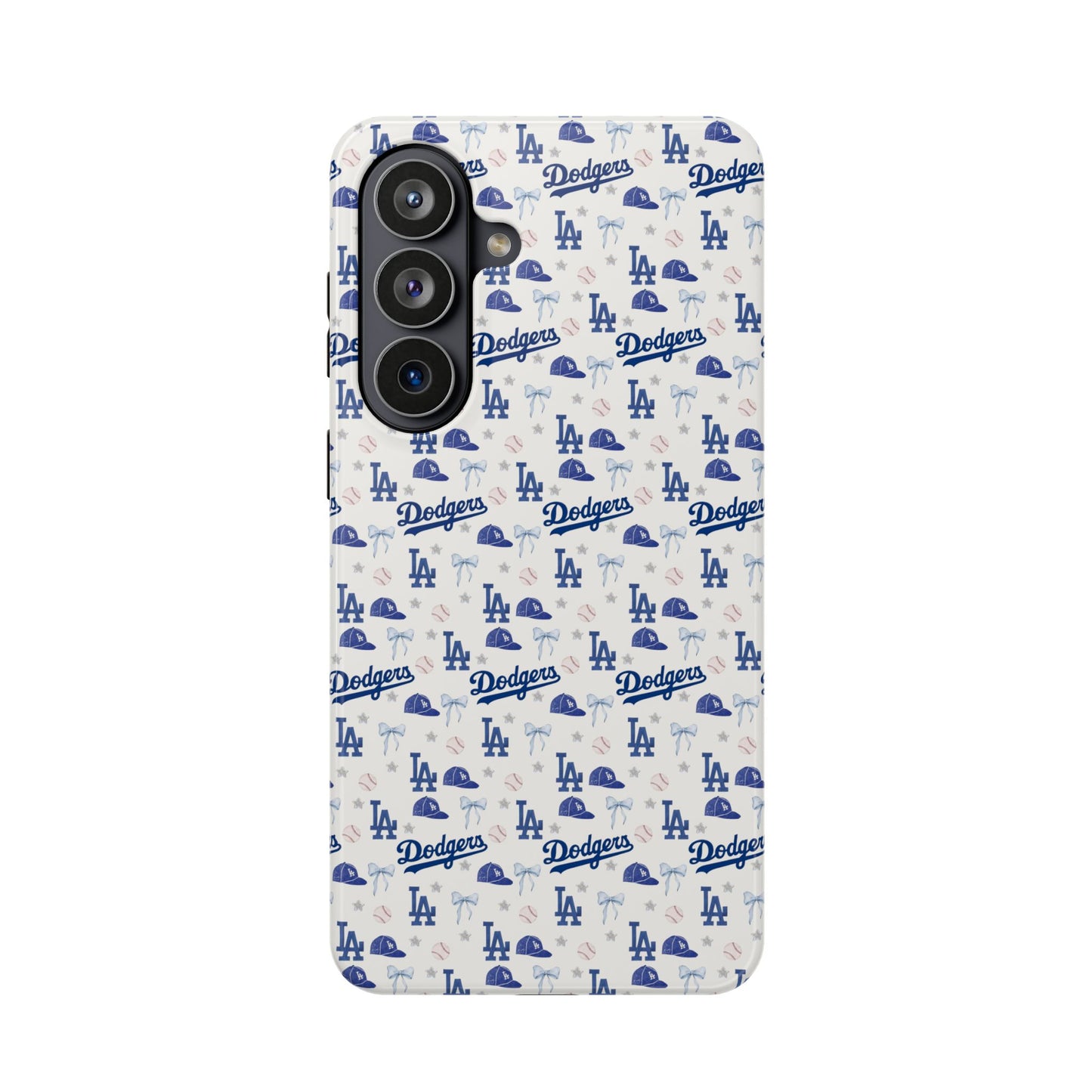 Los Angeles Dodgers Pattern Magnetic Impact-Resistant Phone Case