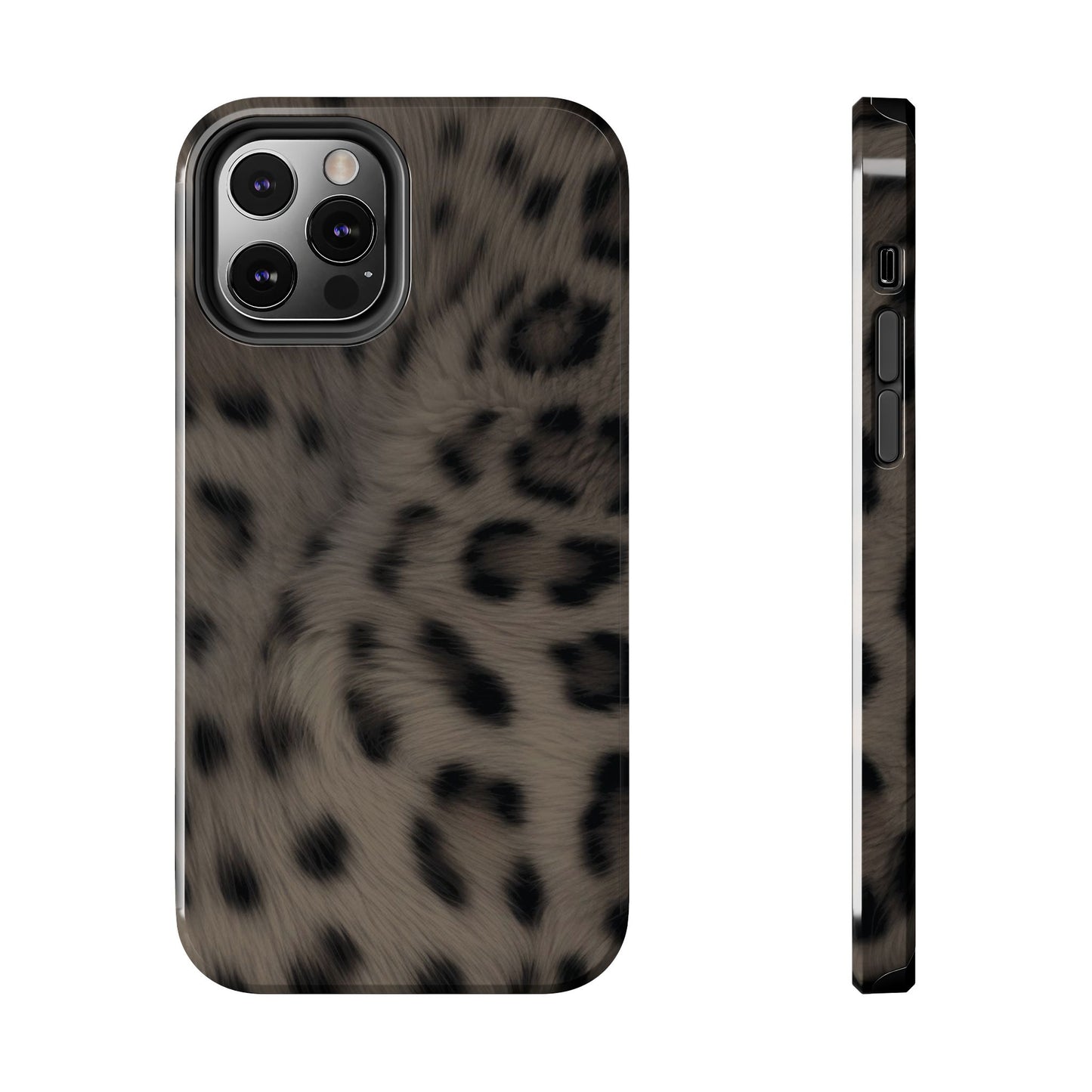 Leopard Print Tough Phone Case — Animal-Print Phone Cover