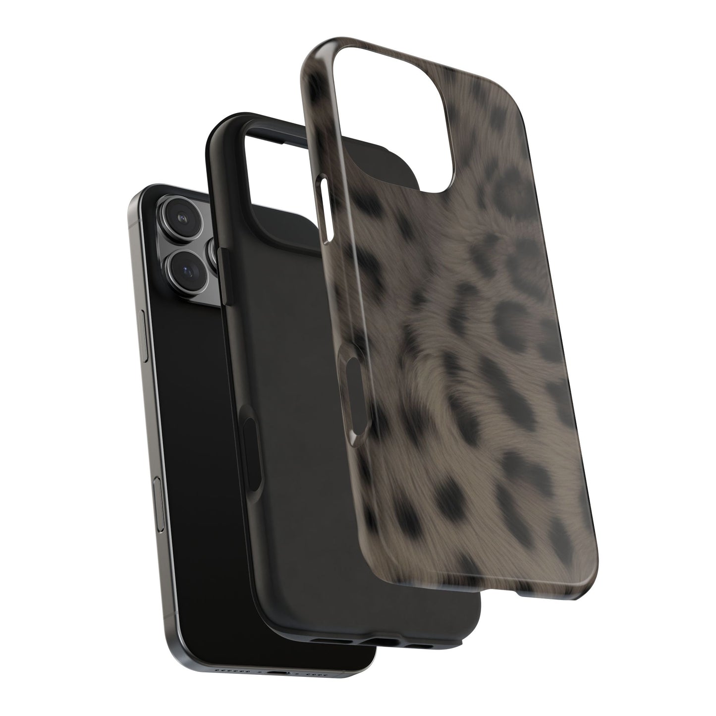 Leopard Print Tough Phone Case — Animal-Print Phone Cover