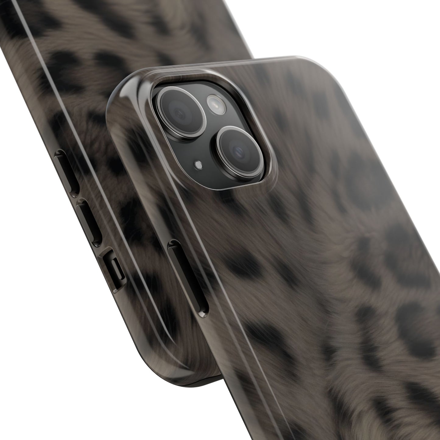 Leopard Print Tough Phone Case — Animal-Print Phone Cover