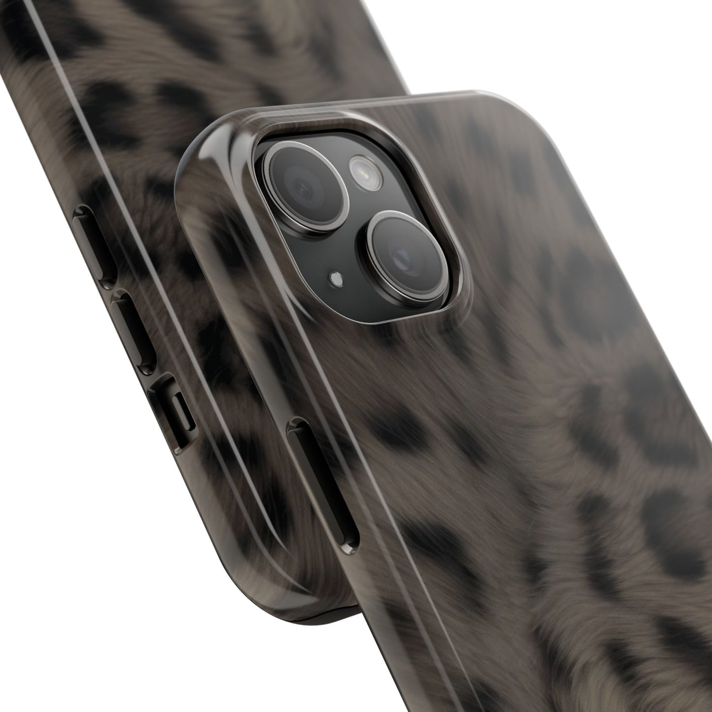 Leopard Print Tough Phone Case — Animal-Print Phone Cover