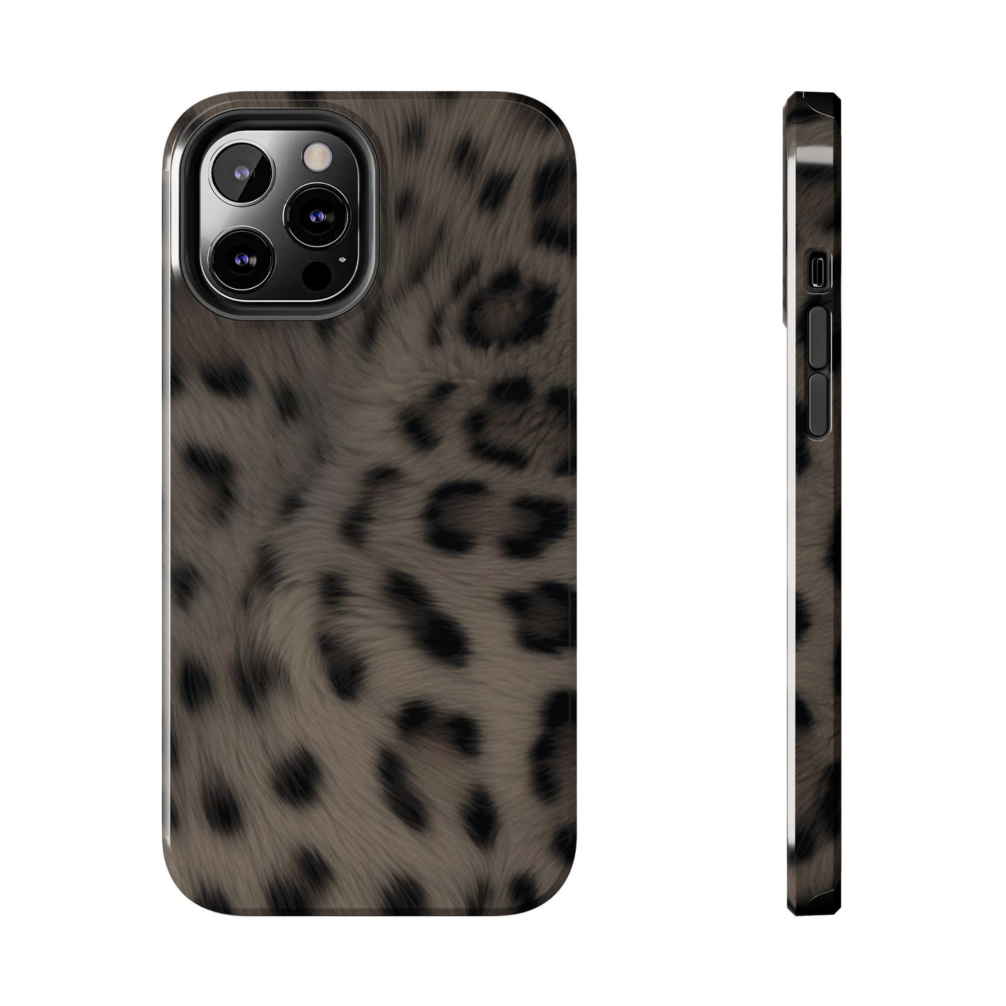 Leopard Print Tough Phone Case — Animal-Print Phone Cover