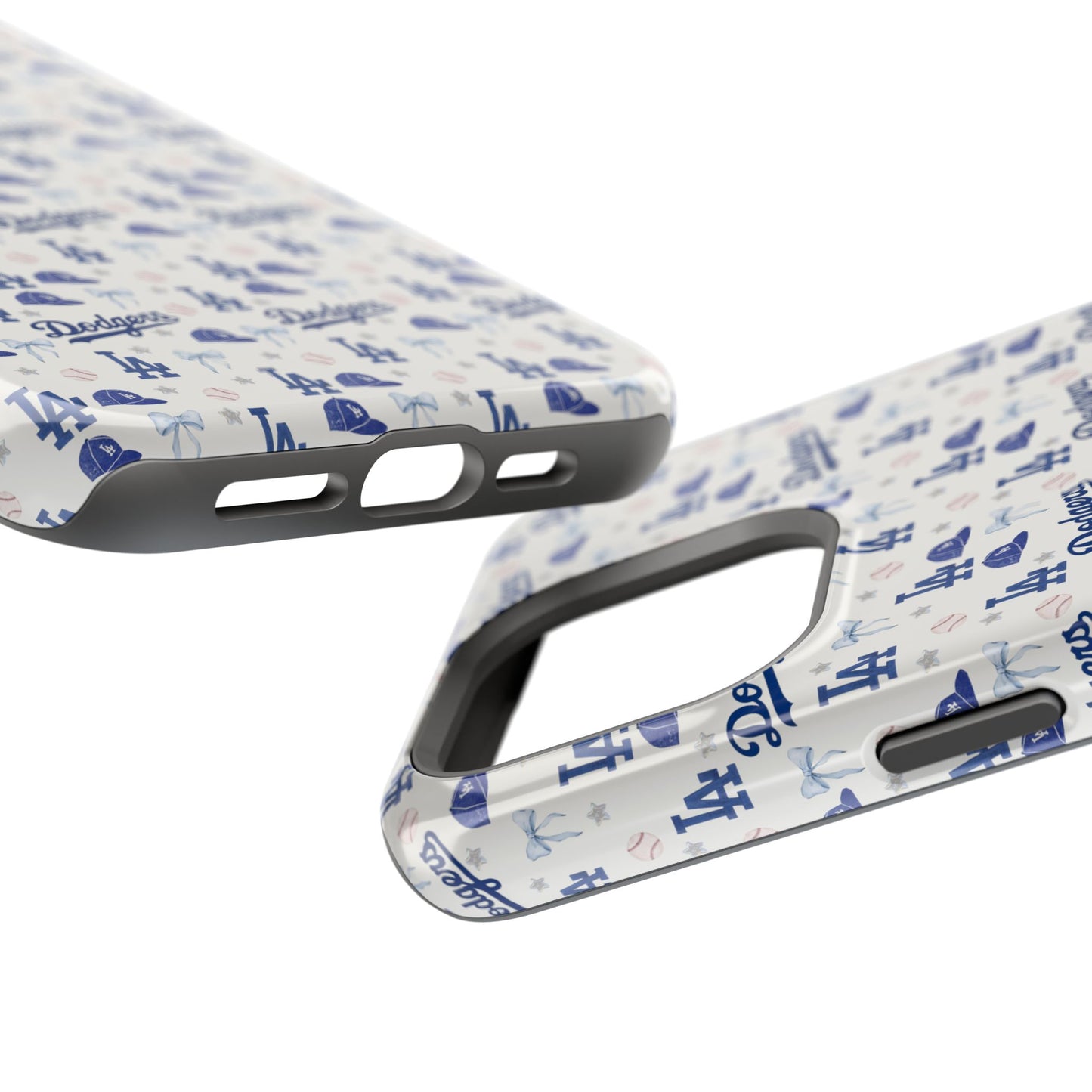Los Angeles Dodgers Pattern Magnetic Impact-Resistant Phone Case