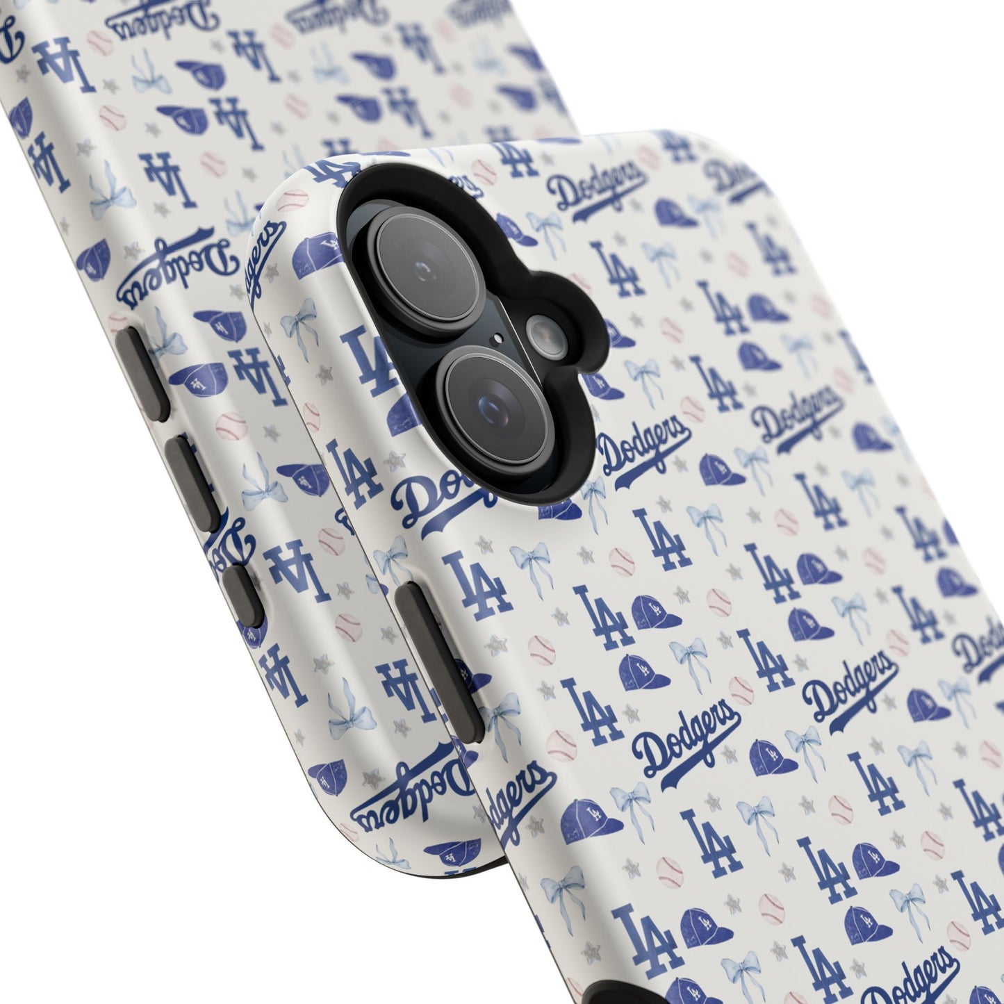 Los Angeles Dodgers Pattern Magnetic Impact-Resistant Phone Case