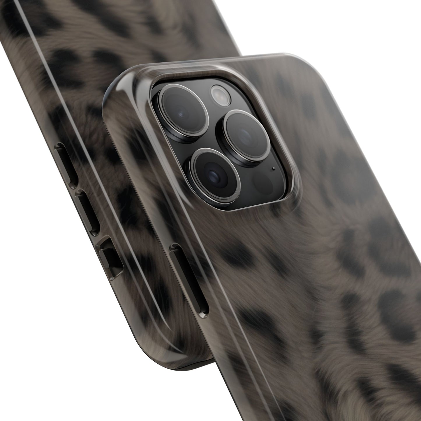 Leopard Print Tough Phone Case — Animal-Print Phone Cover