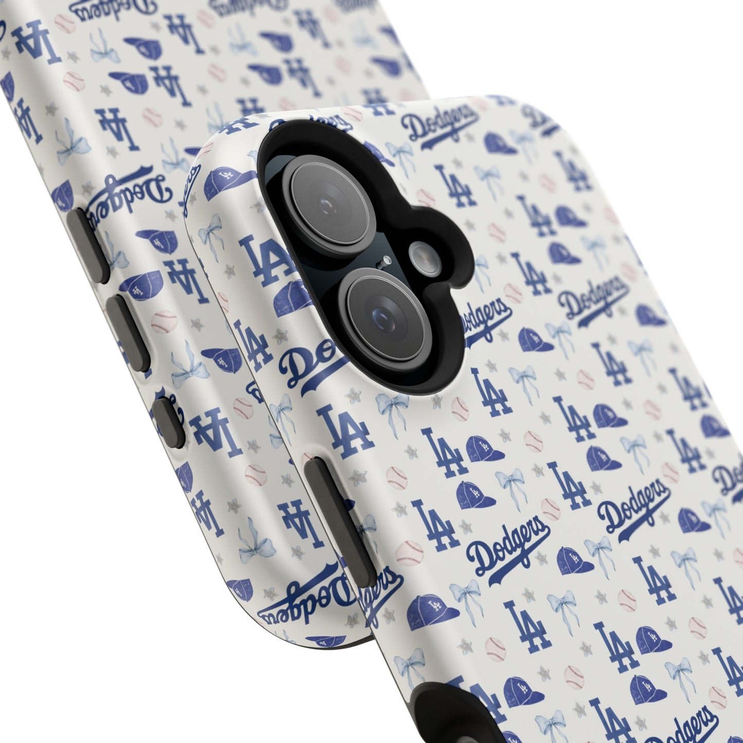 Los Angeles Dodgers Pattern Magnetic Impact-Resistant Phone Case
