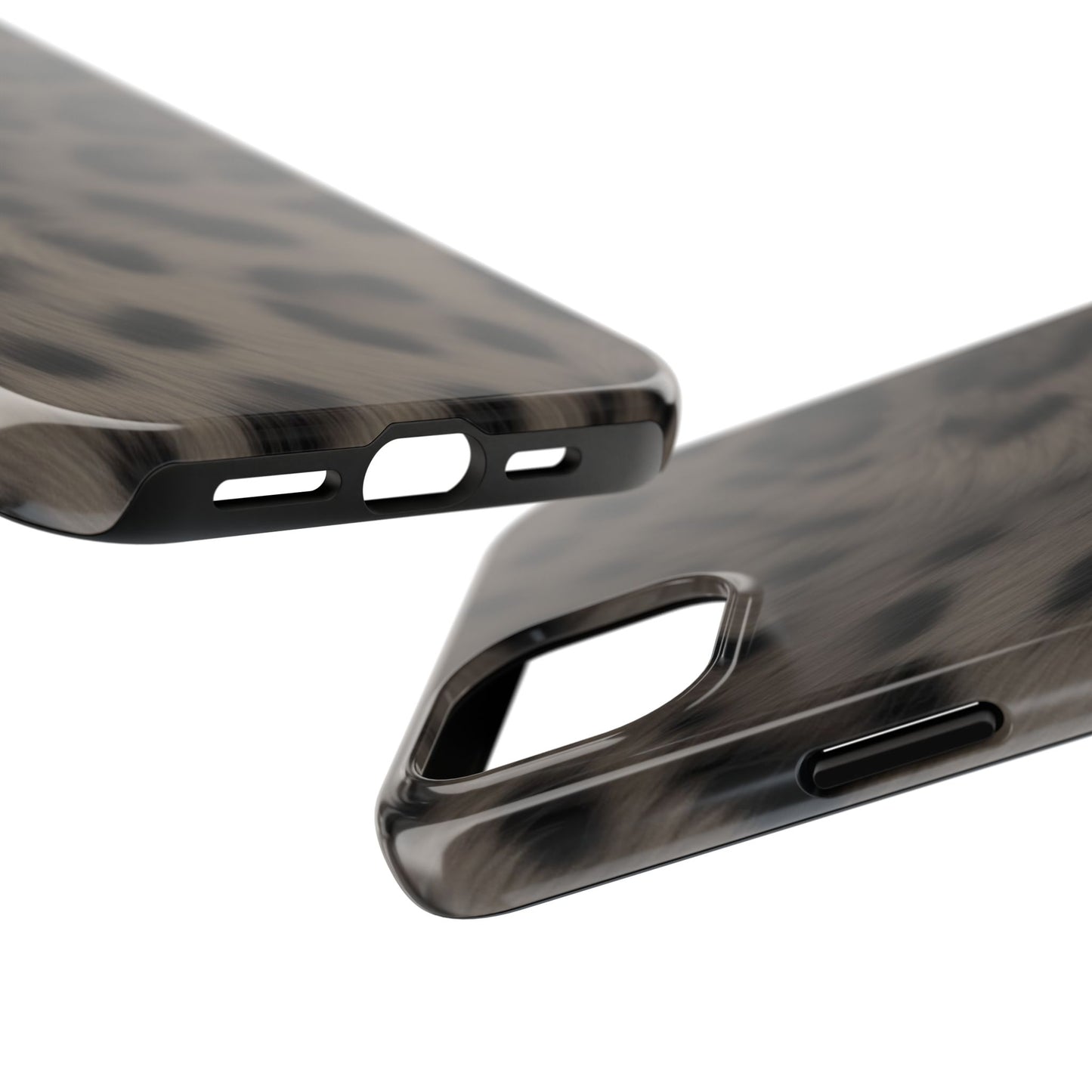 Leopard Print Tough Phone Case — Animal-Print Phone Cover