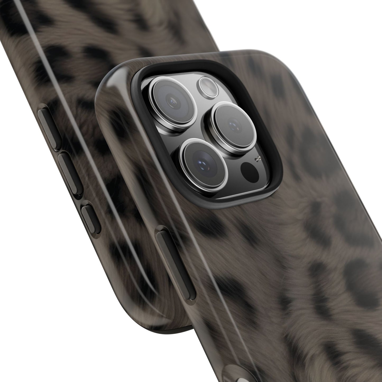 Leopard Print Tough Phone Case — Animal-Print Phone Cover