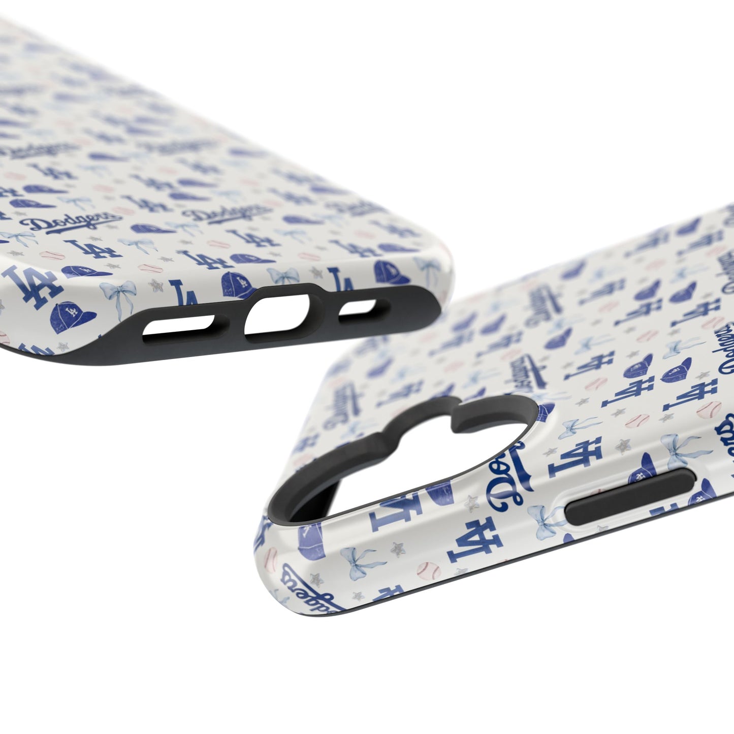 Los Angeles Dodgers Pattern Magnetic Impact-Resistant Phone Case