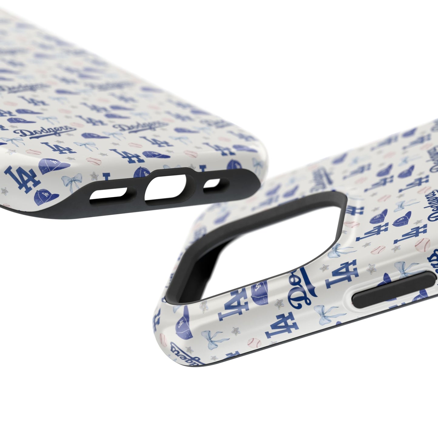 Los Angeles Dodgers Pattern Magnetic Impact-Resistant Phone Case