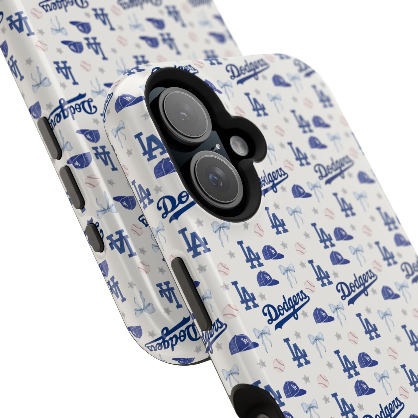 Los Angeles Dodgers Pattern Magnetic Impact-Resistant Phone Case