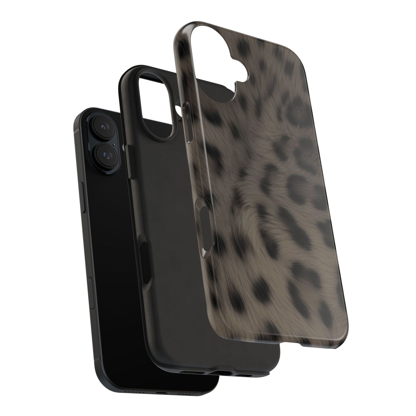 Leopard Print Tough Phone Case — Animal-Print Phone Cover