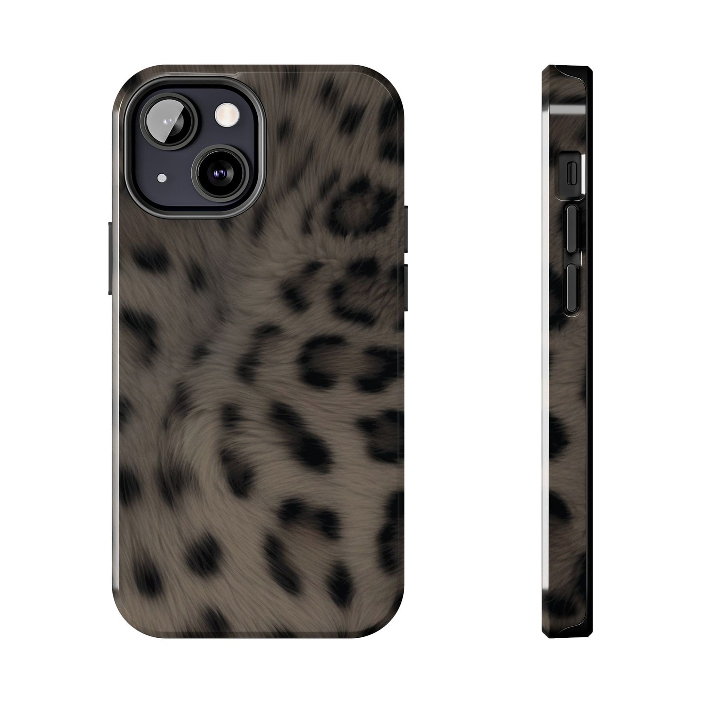 Leopard Print Tough Phone Case — Animal-Print Phone Cover