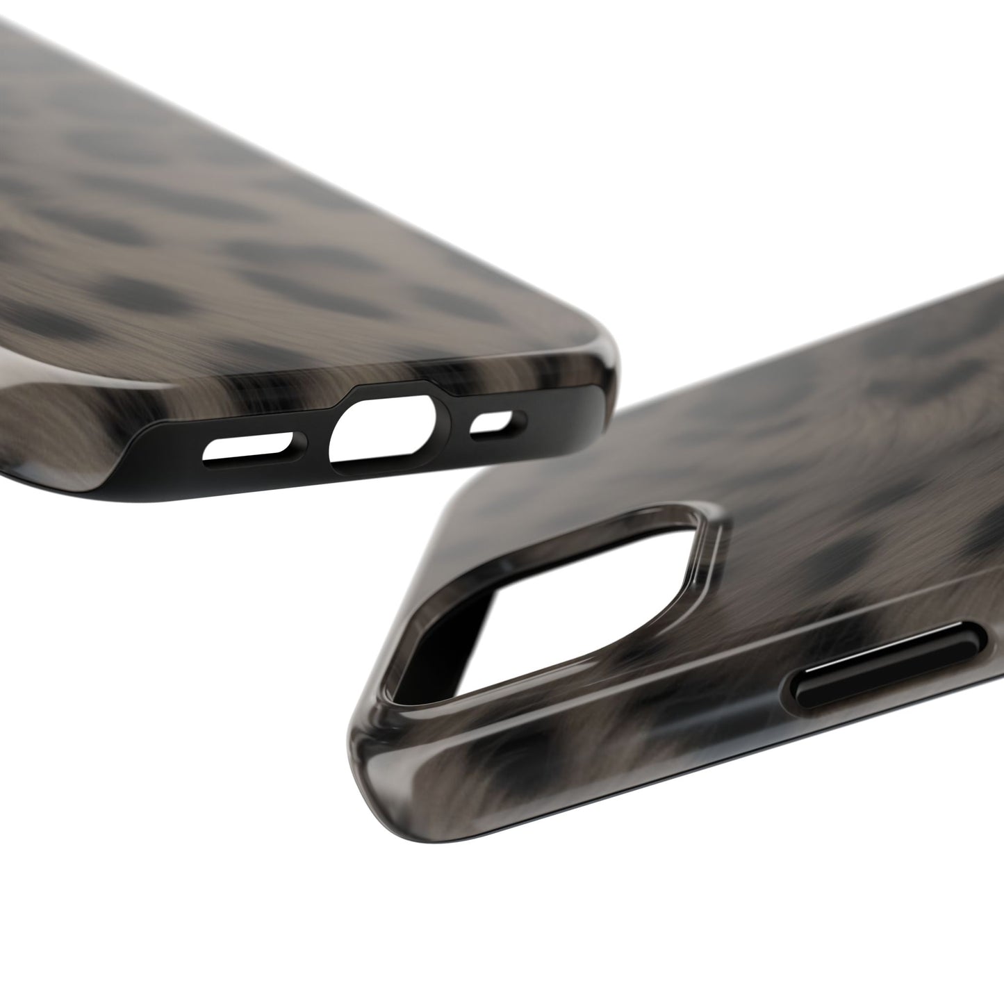 Leopard Print Tough Phone Case — Animal-Print Phone Cover