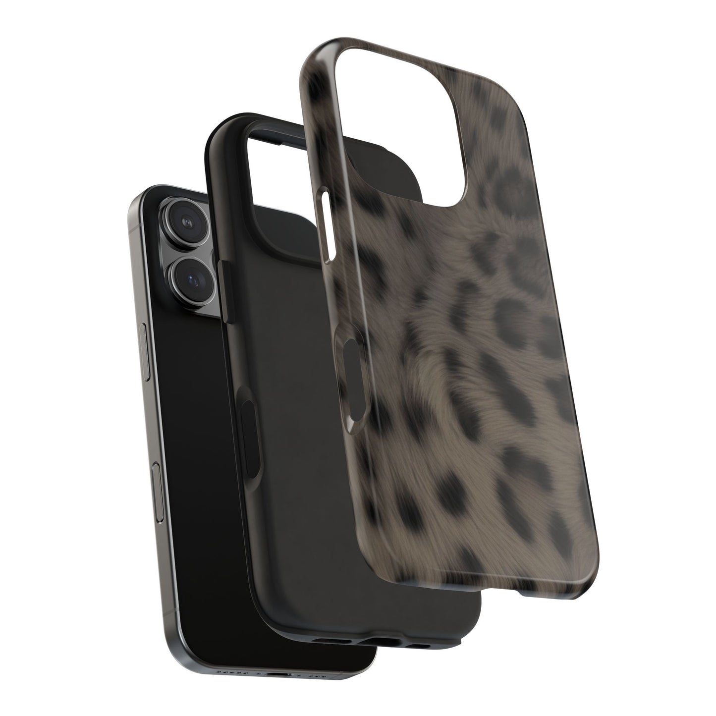 Leopard Print Tough Phone Case — Animal-Print Phone Cover
