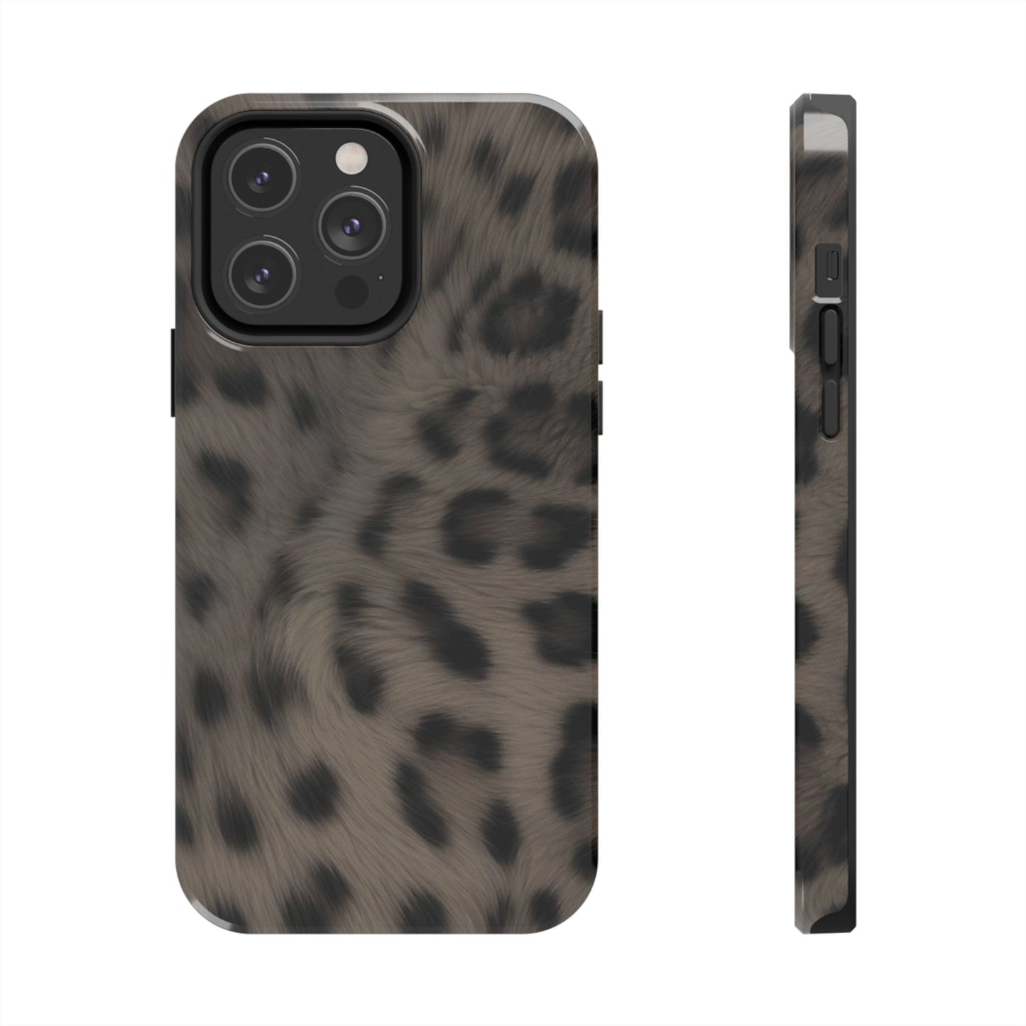Leopard Print Tough Phone Case — Animal-Print Phone Cover