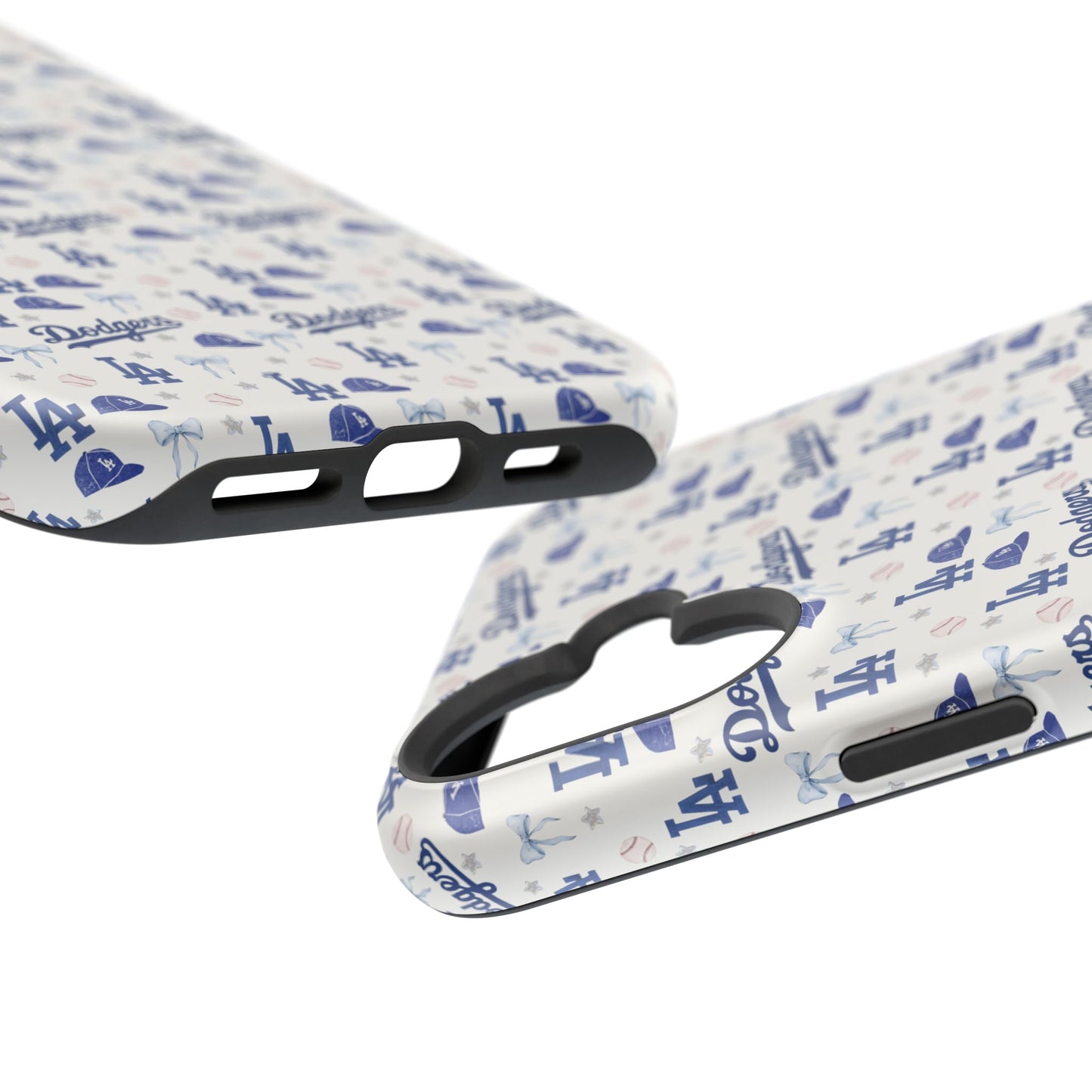 Los Angeles Dodgers Pattern Magnetic Impact-Resistant Phone Case