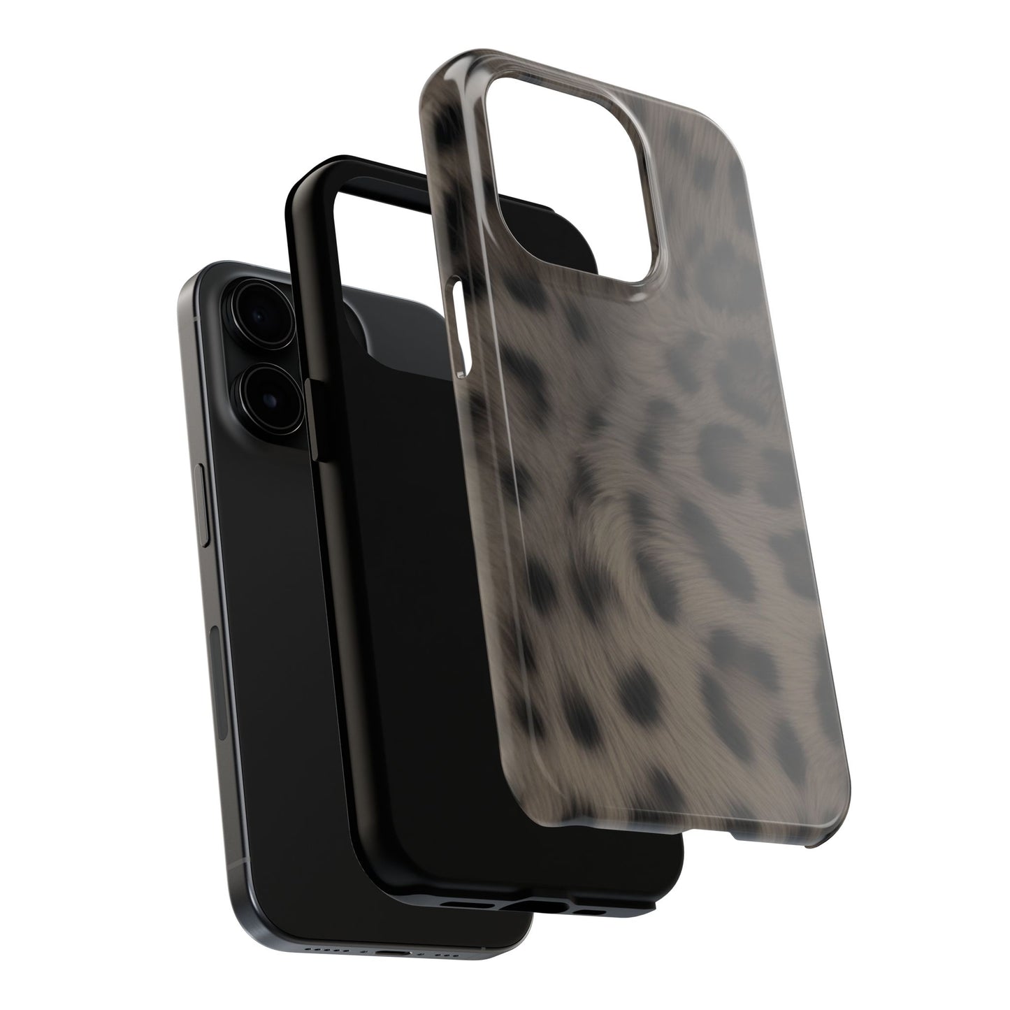 Leopard Print Tough Phone Case — Animal-Print Phone Cover